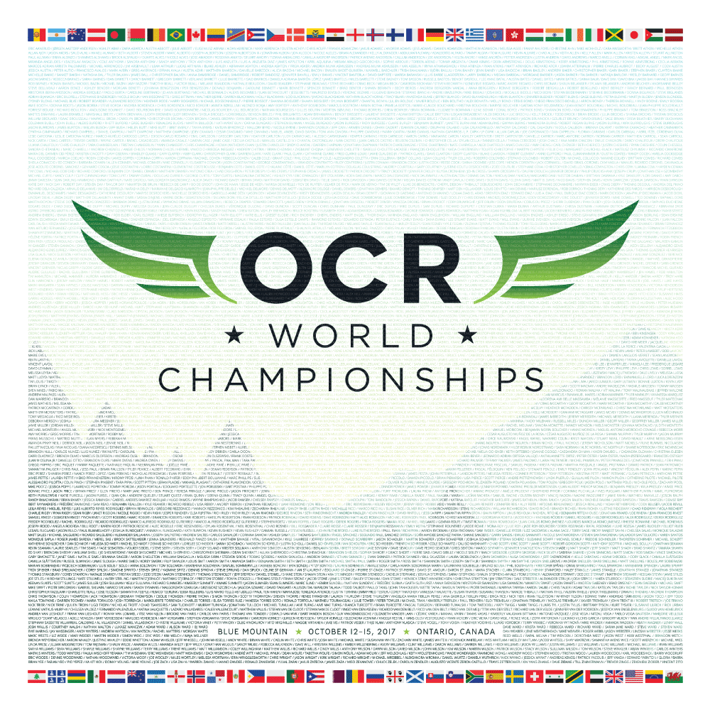 OCR World Champs 2017 Poster